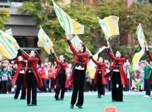 育秀教育基金會贊助北一女樂旗儀隊 邀日本橘高校同場演出慶歡120週年